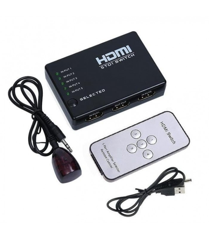 سوئیچ 1 به 5 HDMI مدل UH-501