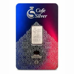شمش نقره 2 گرمی - عیار 999.9